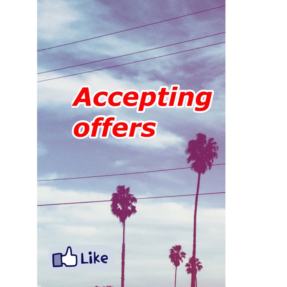 ACCEPTING OFFERS!!
